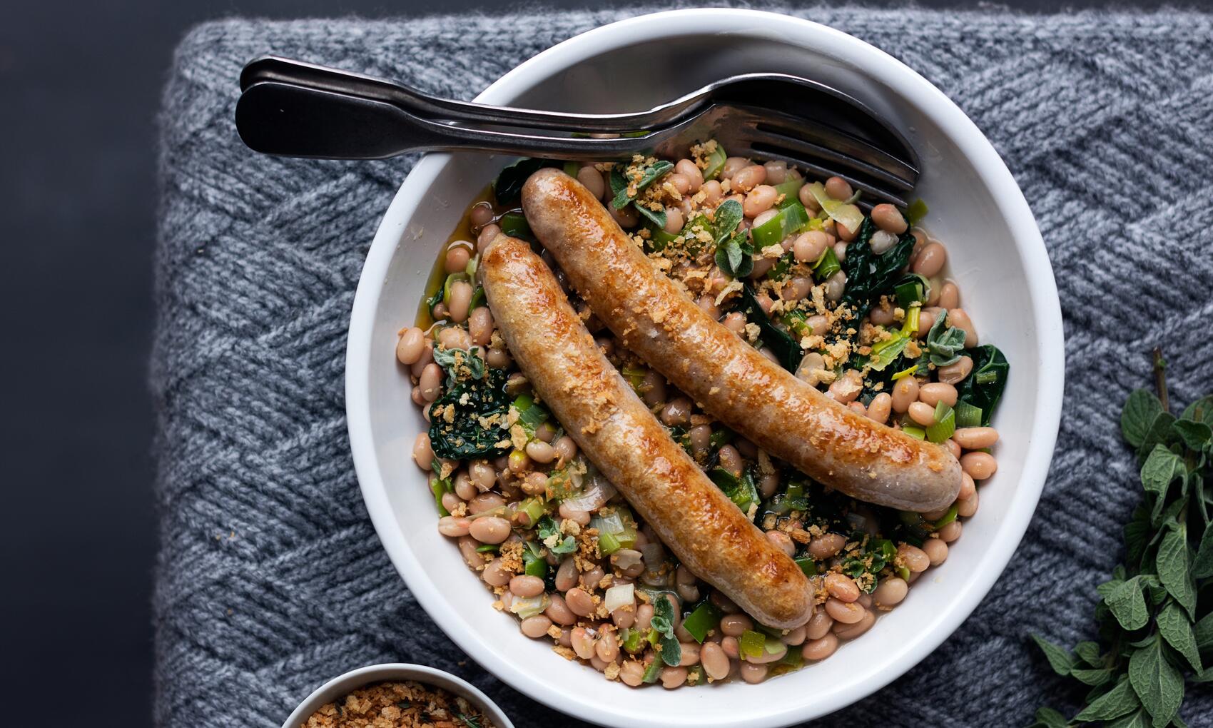 How To Cook Chicken Sausage and Leek 'Cassoulet' Farmison & Co