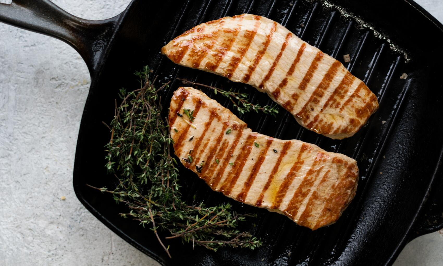 How To Cook Griddled Pork Escalope with Mustard Farmison & Co
