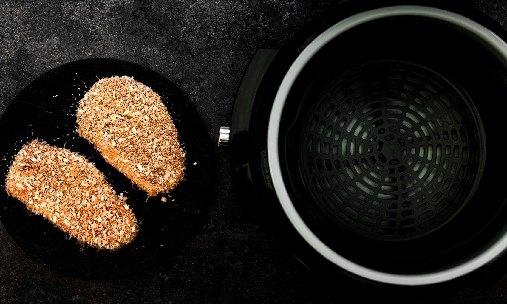Air Fryer Breaded Pork Cutlet with Herb Butter Farmison & Co