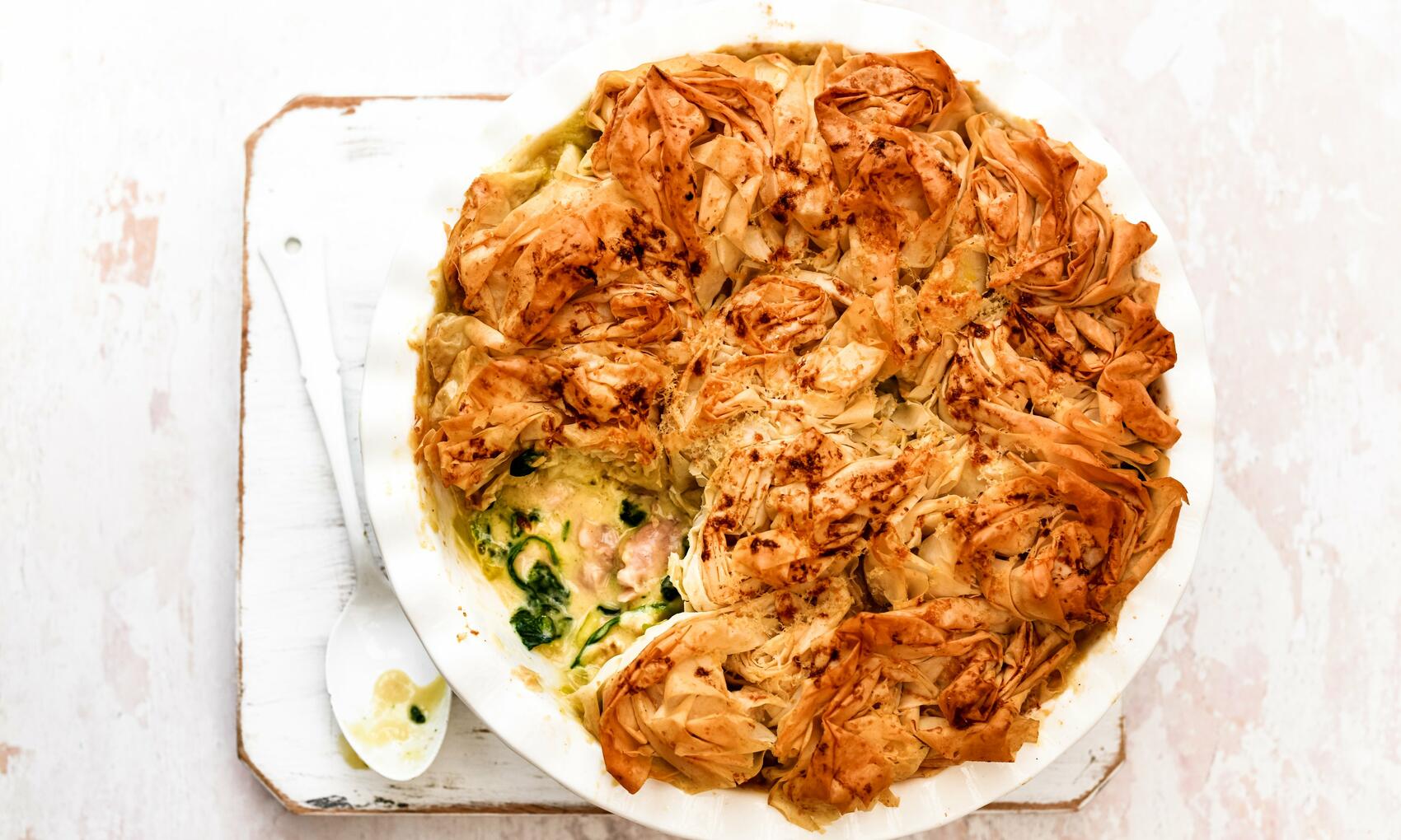How to Cook Chicken, Leek and Spinach Pie Farmison & Co