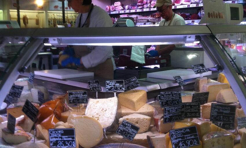 cheese stall