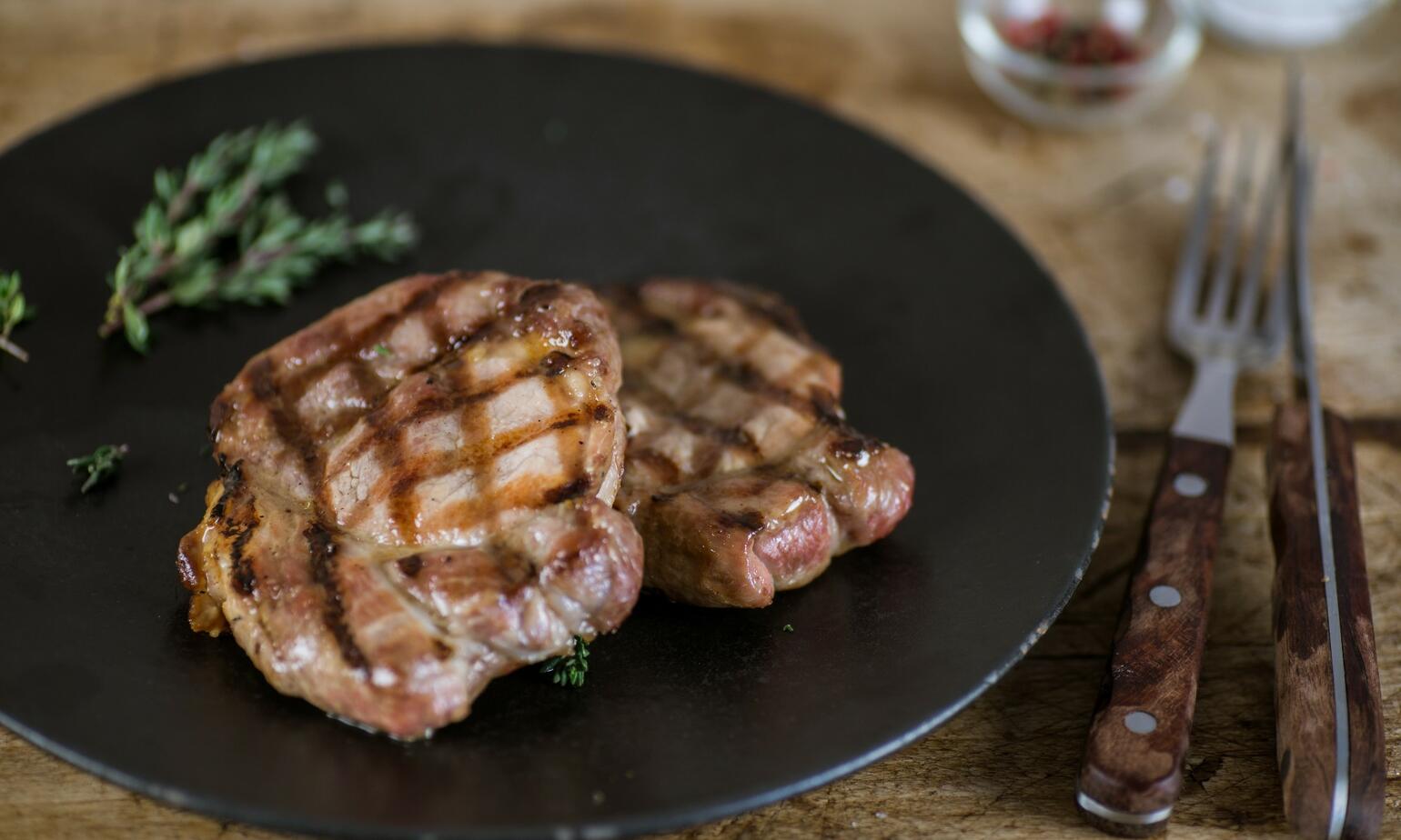 Buy Pork Rib Eye Steaks Farmison & Co Farmison