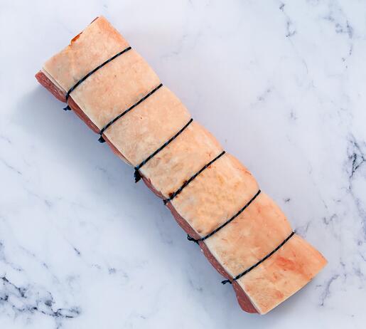 larder trimmed loin of swaledale mutton