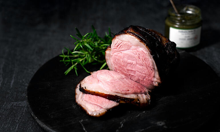 cooked lamb leg roast recipe