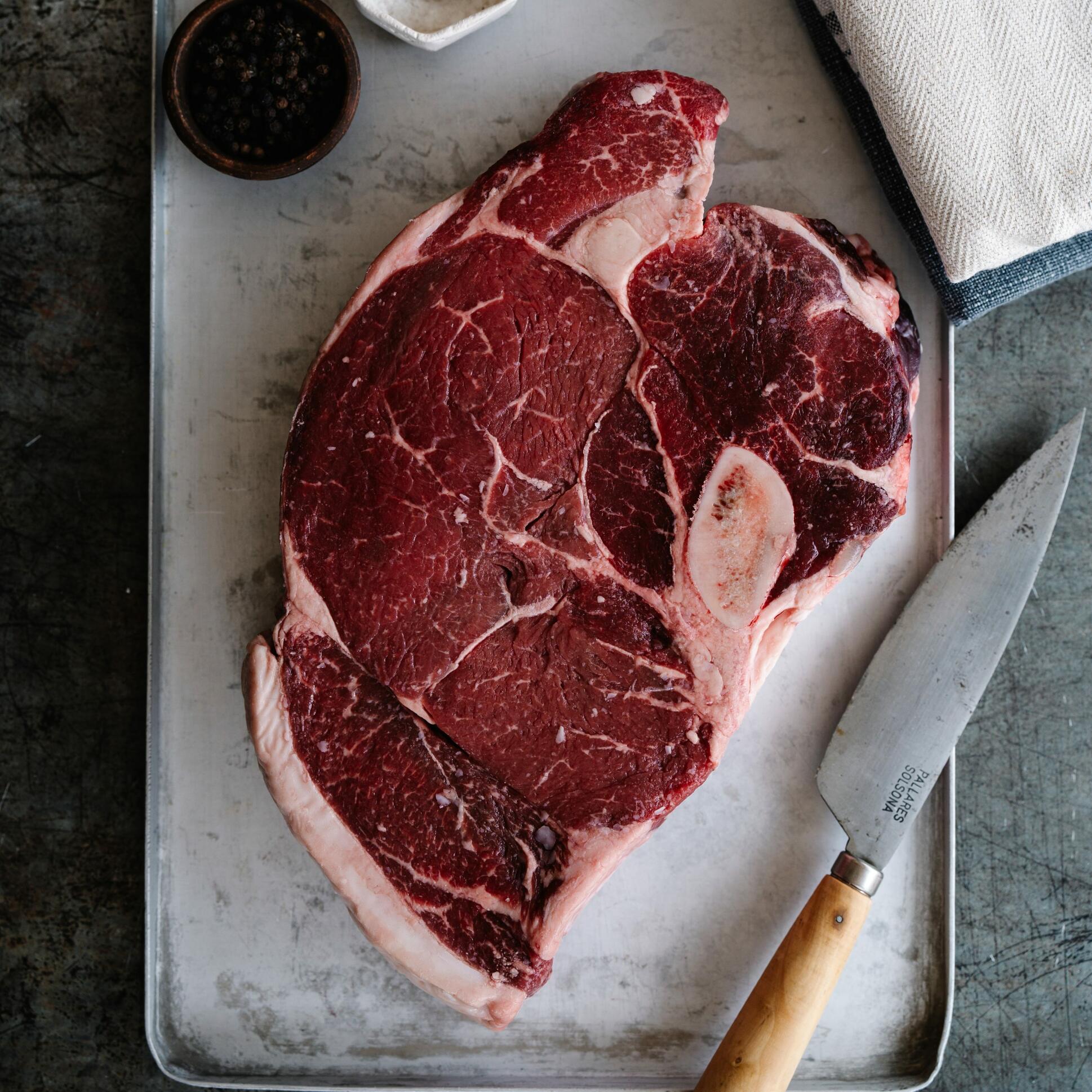 Buy The XXL Ultimate Rump Steak Grass Fed Beef UK Delivery