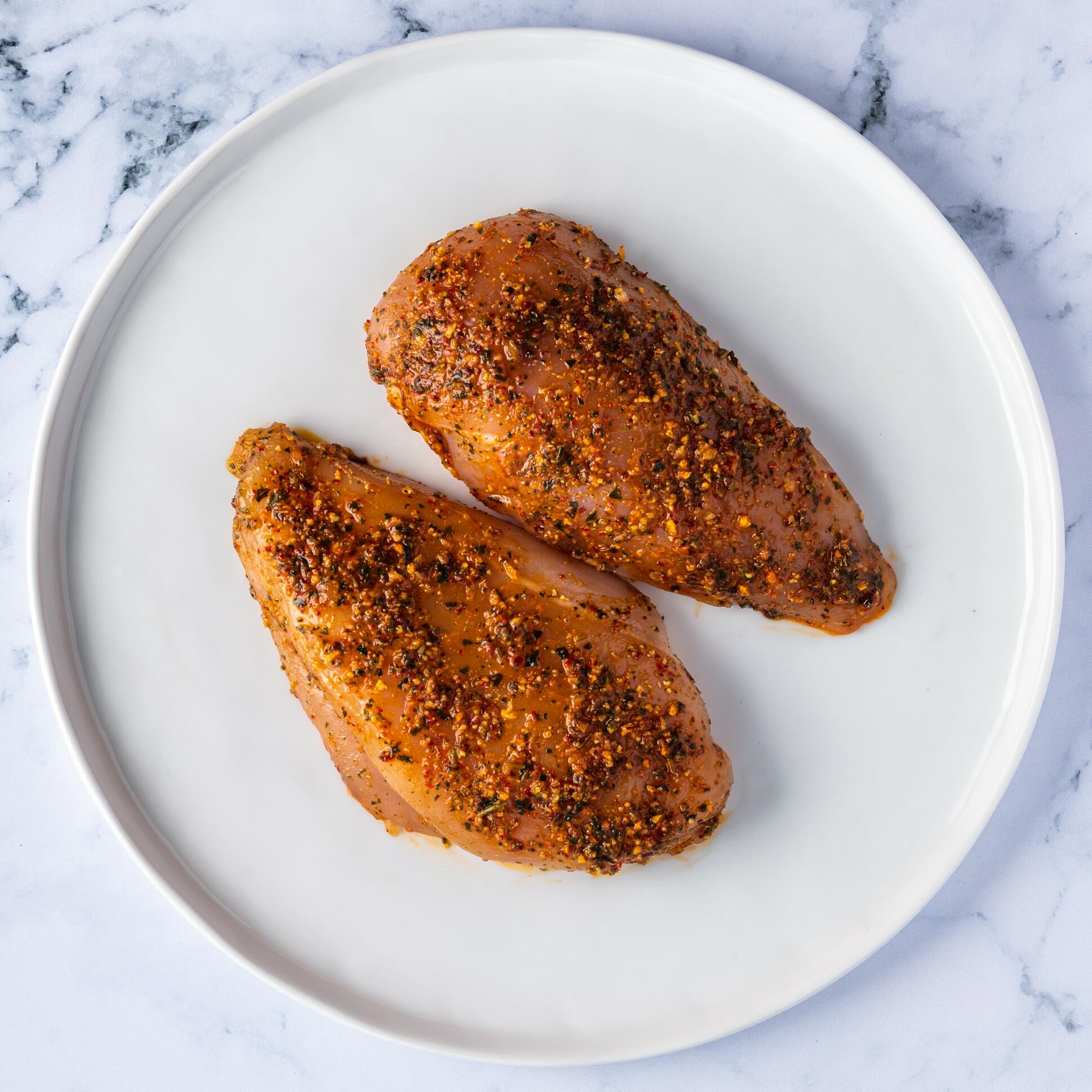 Buy Free Range Marinated Fennel & Lemon Chicken Breasts Farmison & Co