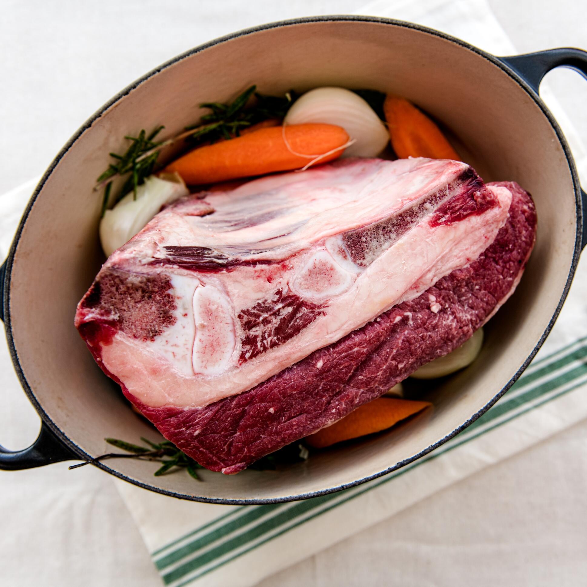 Buy Bone in Brisket Joint 100 Free Range Grass Fed Beef Brisket