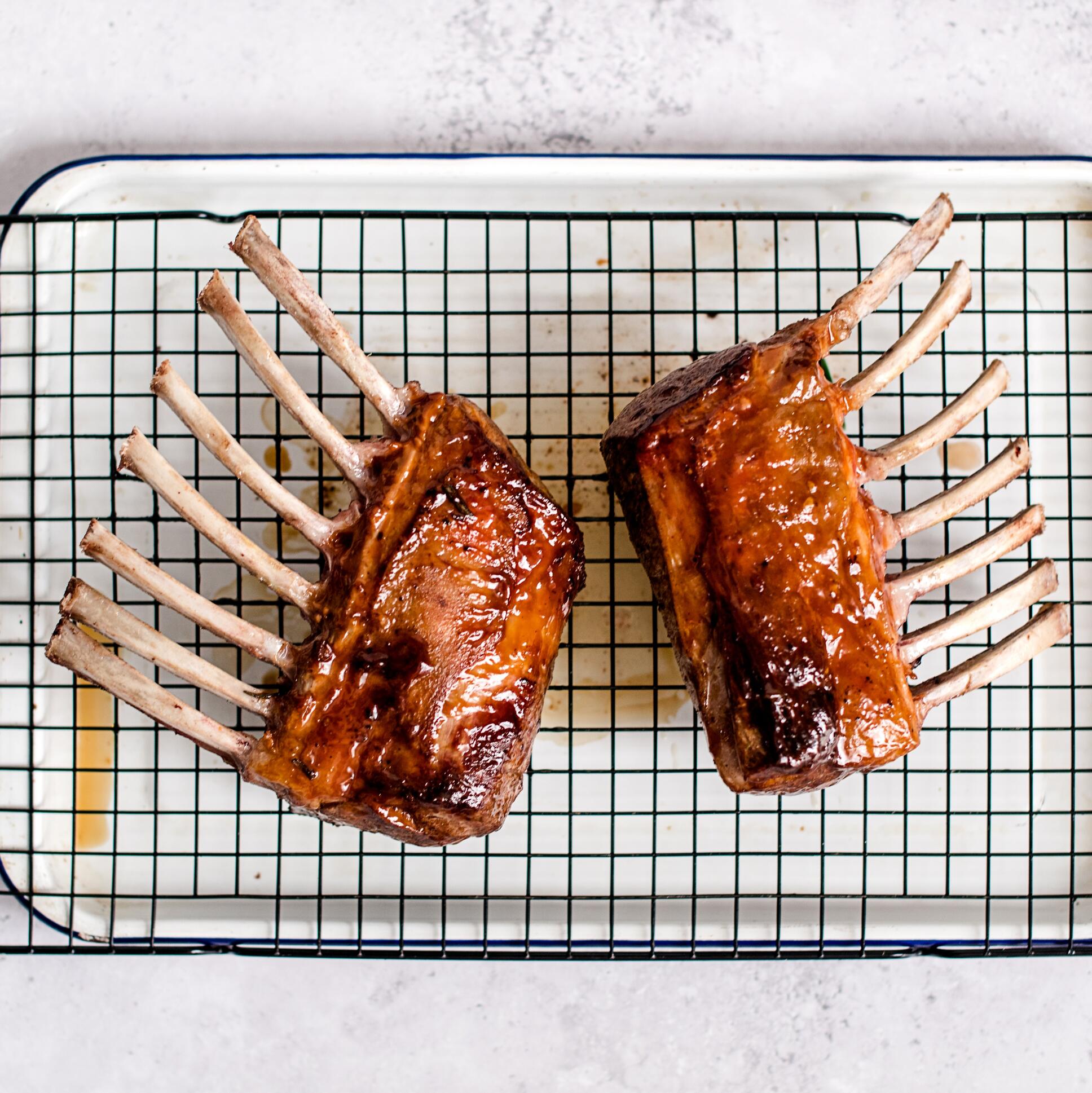 Buy 7 Day Dry Aged Rib Rack Of Lamb British Rack Of Lamb Farmison & Co