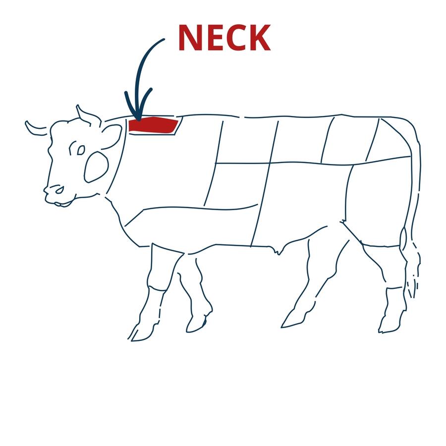 neck cut chart 