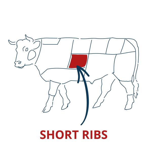 Buy Beef Short Ribs 100 Fresh Grass Fed Beef Short Ribs Farmison & Co