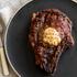 new york rib chop cooked