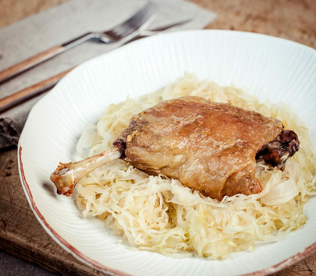 How To Cook Duck Confit with Sauerkraut Farmison & Co
