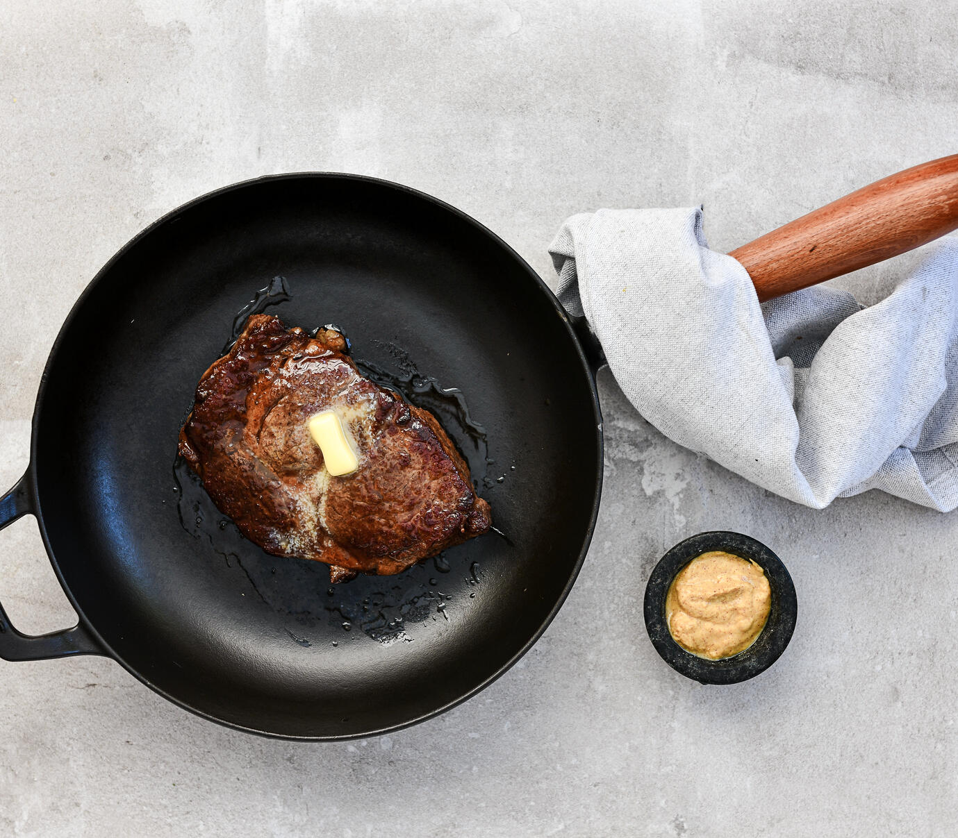 Rib Eye Steaks With Tomatoes And Olives Recipe Online. Saturday Kitchen Recipe Made Delicious with F