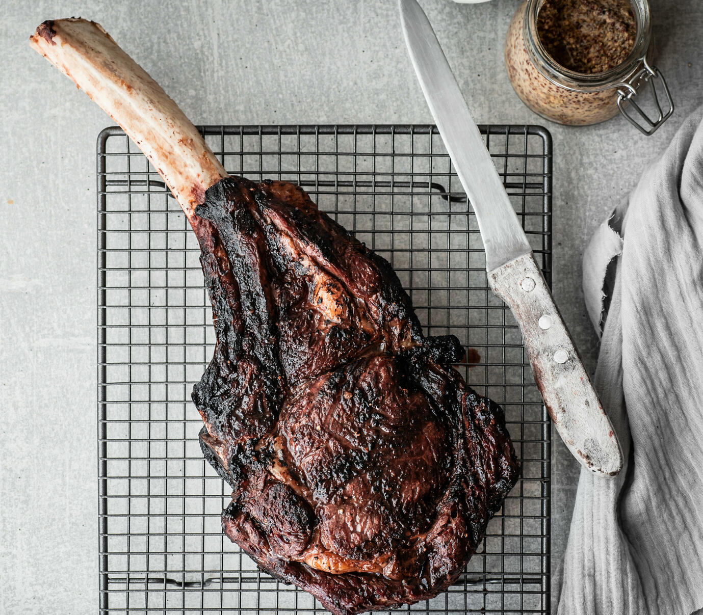 Bbq tomahawk steak best sale