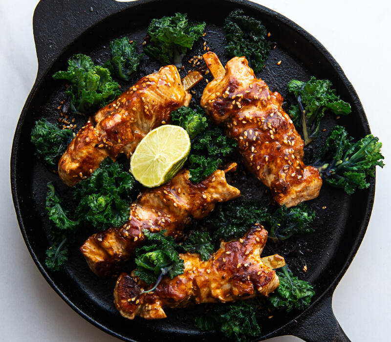 How To Cook Black Bean & Hoisin Glazed Pork Skewers - Farmison & Co