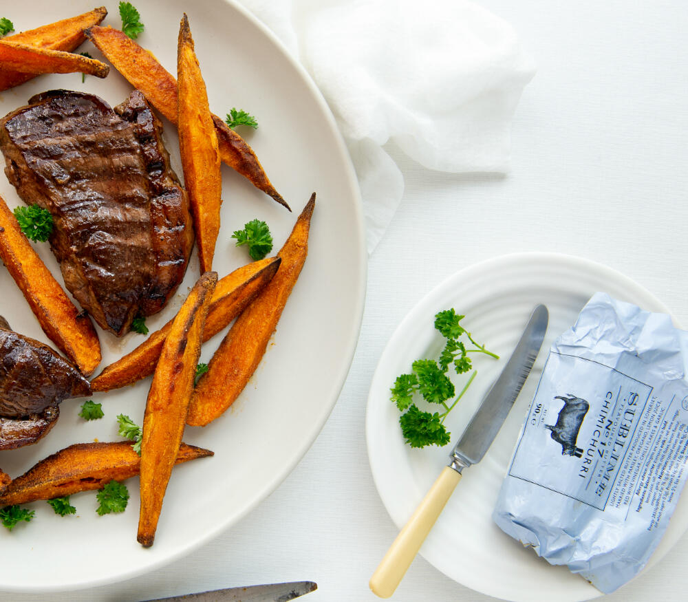 How To Make Picanha Steak, Chimichurri Butter & Sweet Potato Fries - Farmison & Co