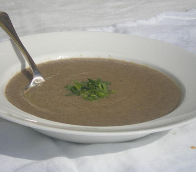 Wild Mushroom Soup Recipe Online. Delicious Seasonal Soup Perfect for Warming Flavour, Best Served w