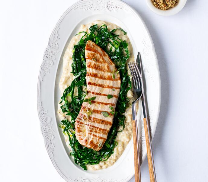 How To Cook Griddled Pork Escalope with Mustard Farmison & Co