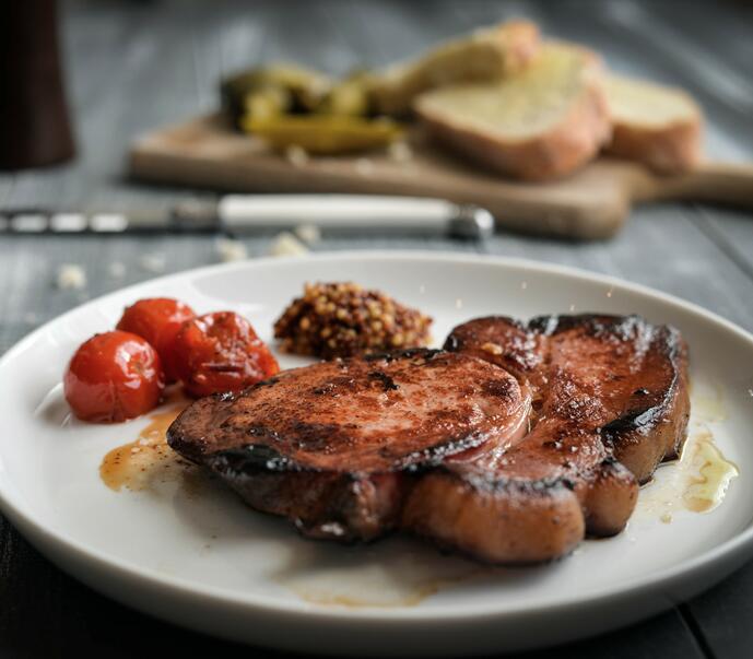 Find Out How To Cook This Ripon Cathedral Black Bacon Steaks Created By