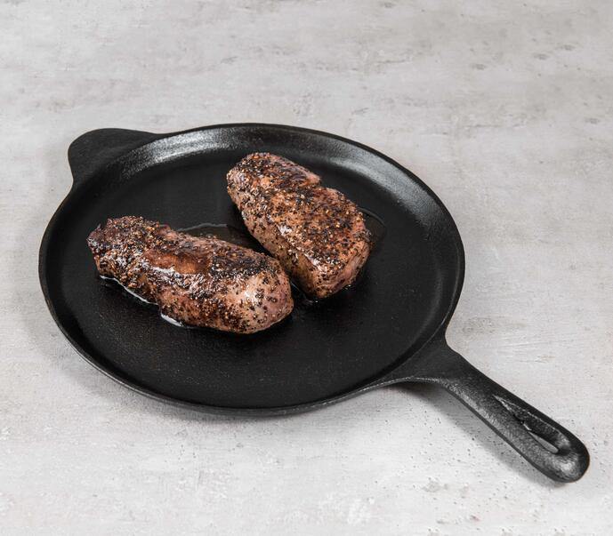 How to Cook Wild Venison Haunch Steak Au Poivre. This quick to cook